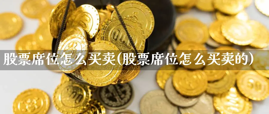 股票席位怎么买卖(股票席位怎么买卖的)_https://www.aydji.com_内盘期货_第1张