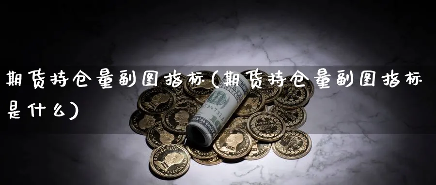 期货持仓量副图指标(期货持仓量副图指标是什么)_https://www.aydji.com_国际期货_第1张