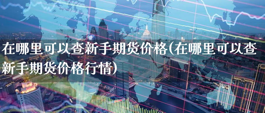 在哪里可以查新手期货价格(在哪里可以查新手期货价格行情)_https://www.aydji.com_内盘期货_第1张