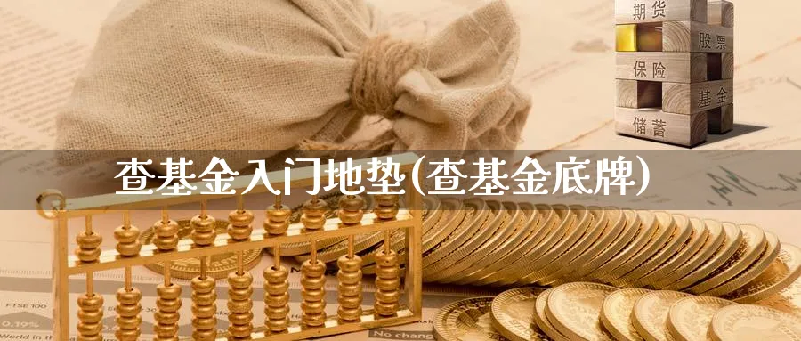 查基金入门地垫(查基金底牌)_https://www.aydji.com_理财百科_第1张