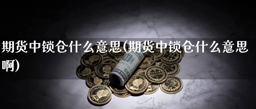 期货中锁仓什么意思(期货中锁仓什么意思啊)_https://www.aydji.com_恒指期货_第1张