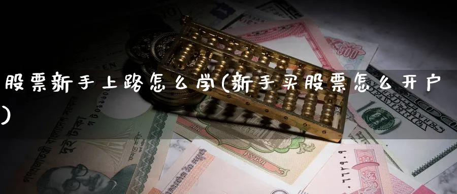 股票新手上路怎么学(新手买股票怎么开户)_https://www.aydji.com_理财百科_第1张